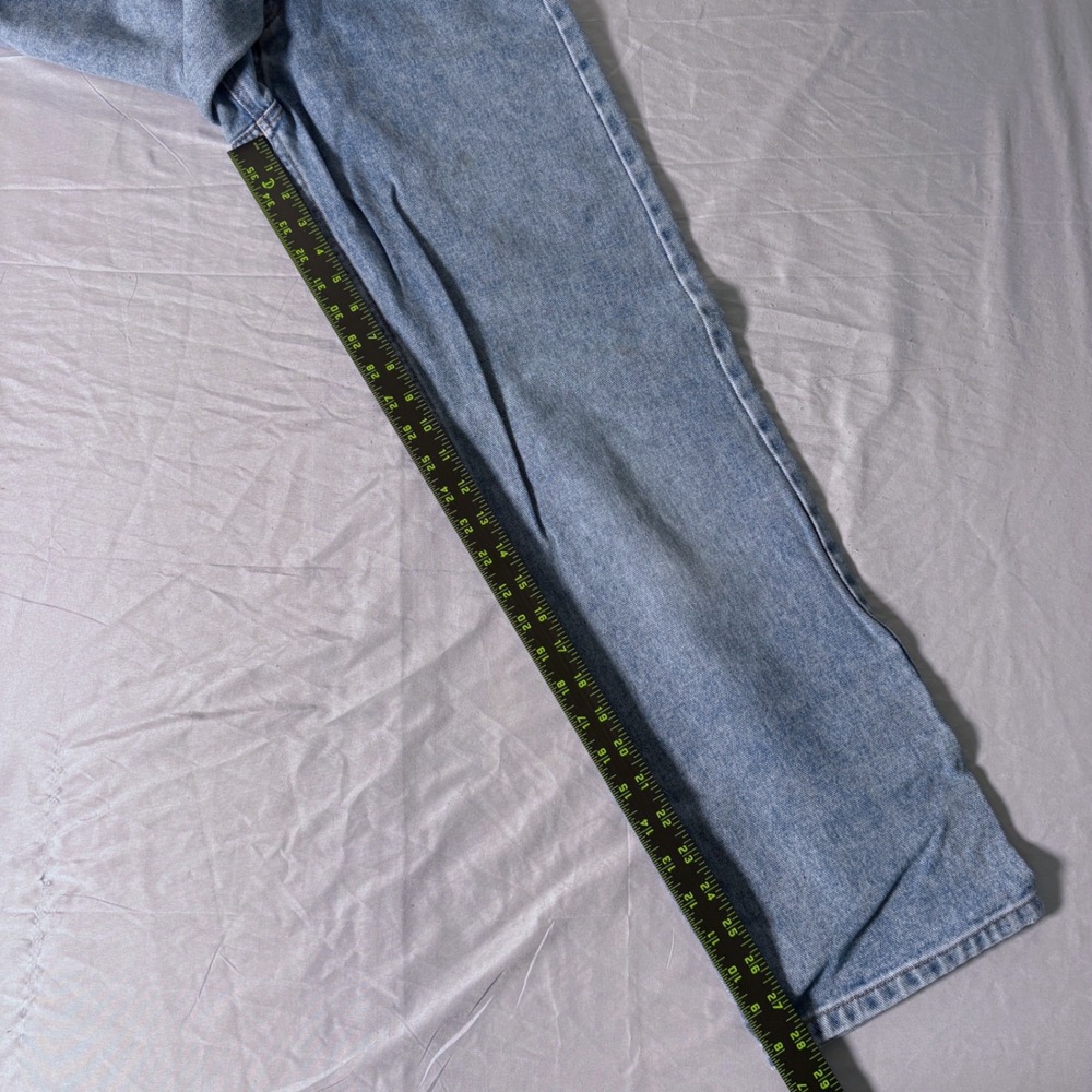 Arizona Jean Co Relaxed Light Wash Straight Leg Denim Jeans Mens 25x29 Vintage - Picture 6 of 8